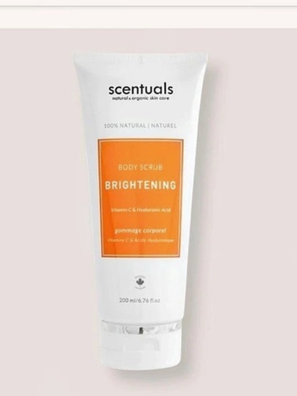 Scentuals Brightening Body Scrub NWT